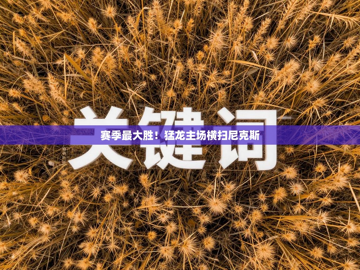 赛季最大胜！猛龙主场横扫尼克斯  第2张